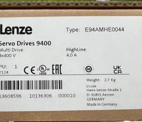 E94AMHE0044  LENZE E94AMHE0044 Servo Drive