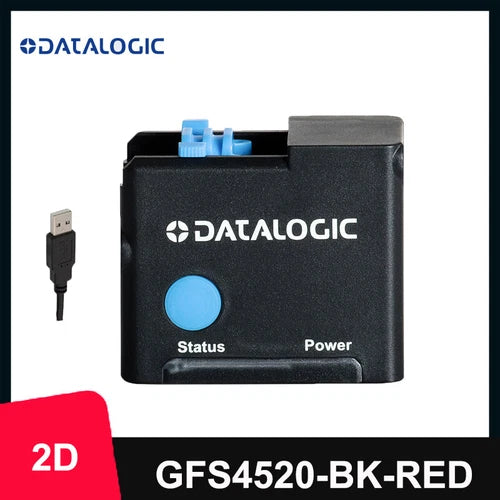 1PC  USB Fixed Mount 2D Barcode Scanner with Cable  GFS4520-BK-RED