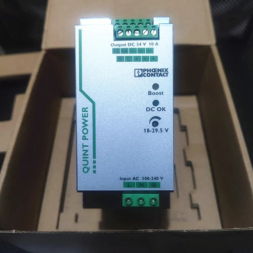 1pcs Phoenix Switching Power Supply 2866763 QUINT-PS 1AC/24DC/10 24V 10A