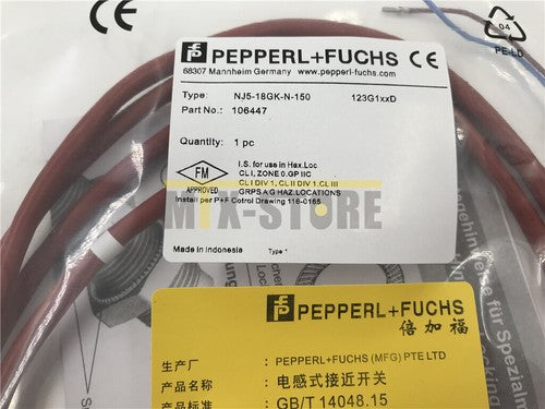 1PC  For Pepperl+Fuchs NJ5-18GK-N-150 Proximity Switch Sensor