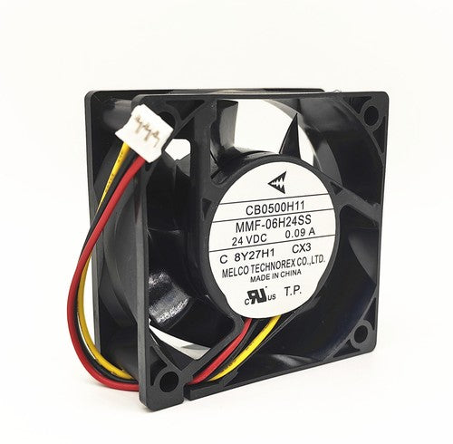 Mitsubishi CB0500H11 MMF-06H24SS-CX3 24V 0.09A 3-wire System Cooling Fan