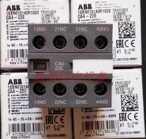 1PC  CA4-22E  Contactors Accessories Auxiliary contacts