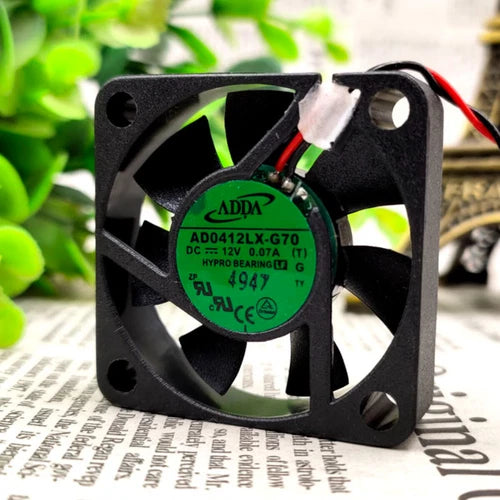 1PC Industrial Cooling Fan Small Quiet   AD0412LX-G70 4010 4cm DC12V 0.07A