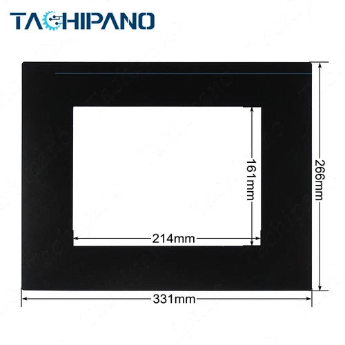 1PC  for 2711-T10G8L1 PanelView 1000 with Front Overlay 2711-T10G8 Touch Screen