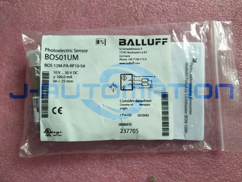 1PCS  BOS 12M-PA-RF10-S4 BOS12M-PA-RF10-S4  proximity switch sensor