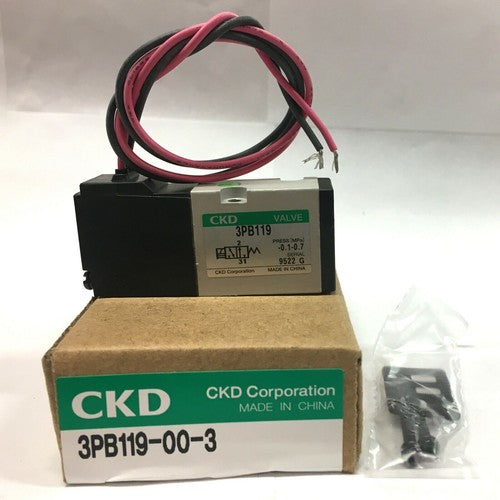 One For CKD  3PB119-00-3 solenoid valve Free Shipping
