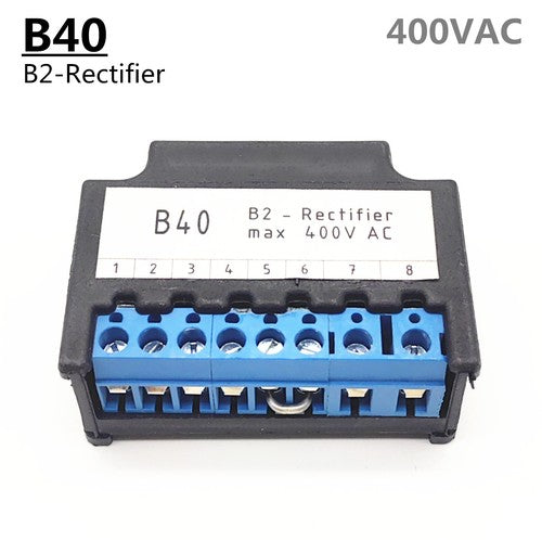 Replace B40 B2-Rectifier max 400V AC rectifier fifty