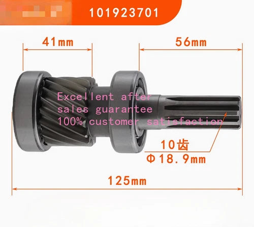 1PCS  Golf Cart Spline shaft 10-Tooth Rear Axle Input Shaft  101923701