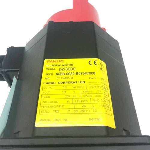 A06B-0032-B075#7008  Fanuc A06B-0032-B075#7008 Servo Motor