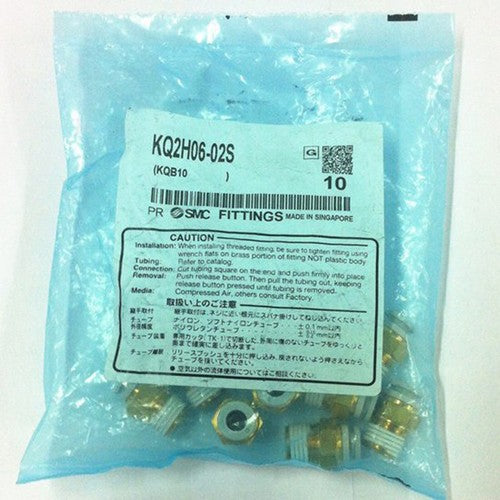 1Bag/10pc  SMC Trachea connector KQ2H06-02S Free shipping