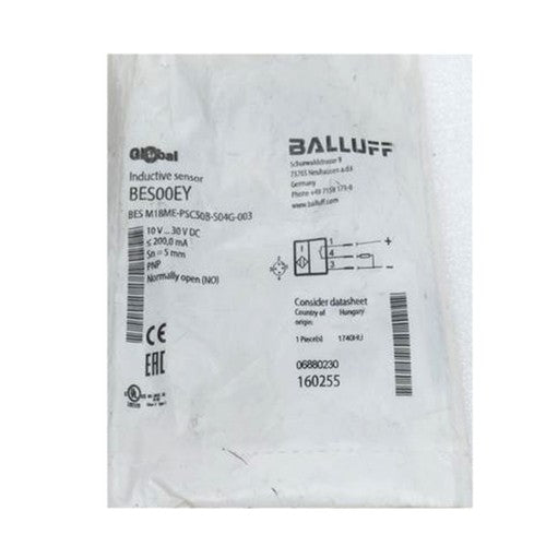 BALLUFF BES M18ME-PSC50B-S04G-003（BES00EY） Inductive Standard Sensors PNP