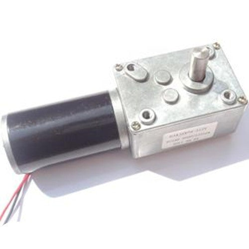 634JSX218-31ZY DC24V 8mm Shaft Reduction Ratio 6500RPM/30RPM Worm Geared Motor