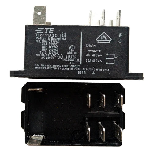 2Pcs  Power Relay 8Pin 30A 277VAC  T92P11A22-120 T92S11A22-120 120VAC