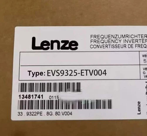 1 PC EVS9325-ETV004  LENZE EVS9325ETV004 SERVO DRIVE INVERTER With Relay