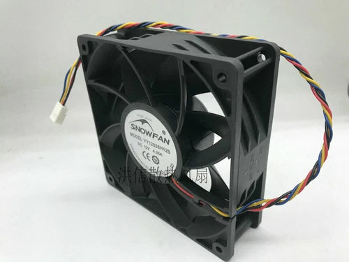 1PC SNOWFAN YY12038H12B Cooling Fan DC12V 4.35A Welding Machine Ant Chassis #P