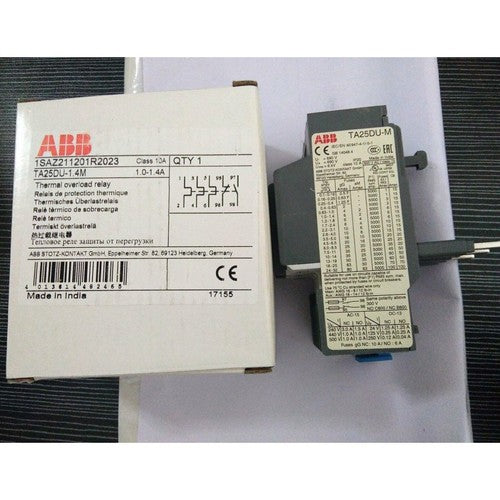 ABB  thermal relay TA25DU-1.4M 1.0-1.4A Fast Ship#LJ
