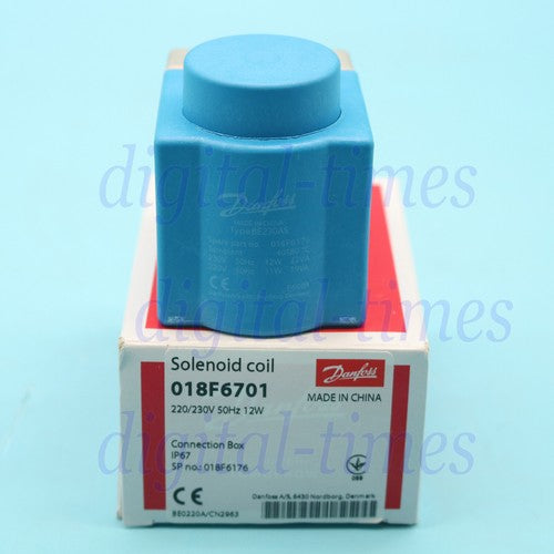 One For Danfoss  018F6701 Solenoid Valve Coil In Box Free Shipping
