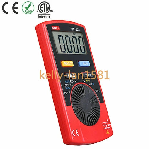 Pocket Size Type Auto-range DMM Digital Multimeter DC / AC Volta UNI-T UT120A