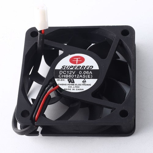 60mm Superred CHB6012AS(E) DC12V 0.06A / 2-pin Fan 6015