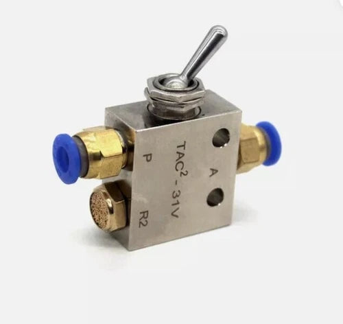 Toggles Mechanical Valve With Fitting Pneumatic Valve TAC2-31V 2 Position 3 Way
