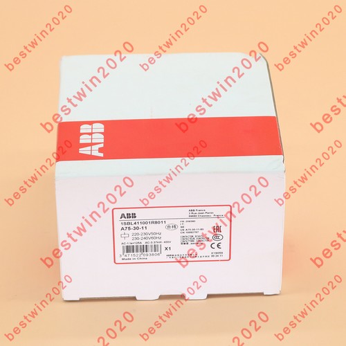 One  Abb AC Contactor A75-30-11 110V in box ship