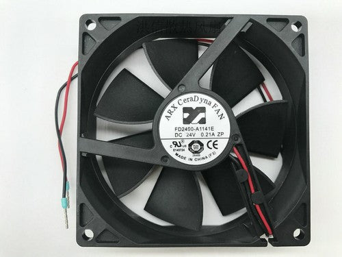 1 PCS ARX Fan FD2490-A1141E DC24V 0.21A 9025 9cm 2 Wire Inverter cooling fan