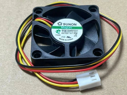 1pc    3-wire Cooling Fan KDE1245PFV1 4.5CM 4510 12V 1.8W