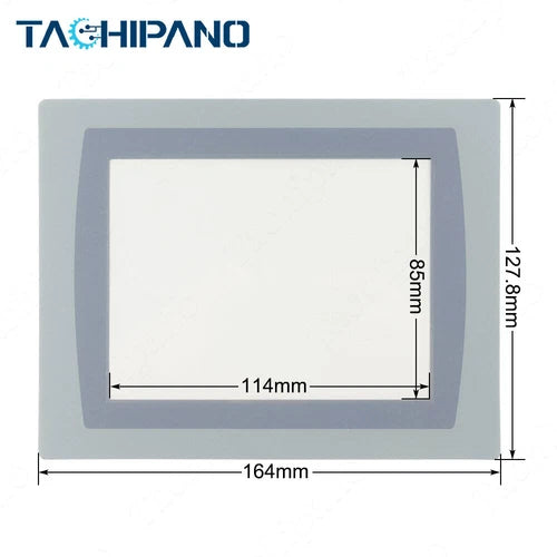 1SET for 2711P-T6C21D8S-B PanelView Plus with Protective Film Touch Screen Panel