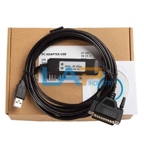 1PCS  USB Cable for PLC JW-100UA ZW-3KC Programming Communication