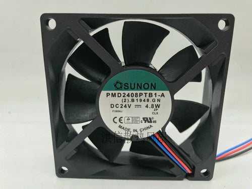 1 PCS   Fan  8CM inverter cooling fan PMD2408PTB1-A DC 24V 4.8W 3-wire 8025