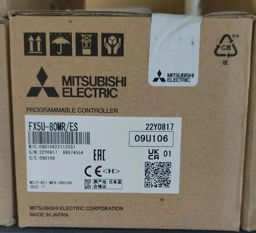FX5U-80MR/ES 1PC  MITSUBISHI PLC MODULE FX5U-80MR-ES FX5U80MRES