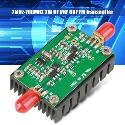 2MHZ-700MHZ 3W HF VHF UHF FM transmitter RF Power Amplifier For Ham Radio X-sz