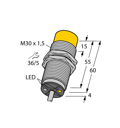 TURCK NI20-M30-ADZ30X2 4282810 Inductive sensor