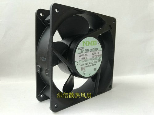 1 PCS NMB Fan 4715MS-20T-B5A AC200V 12038 12CM Aluminum frame Cabinet fan