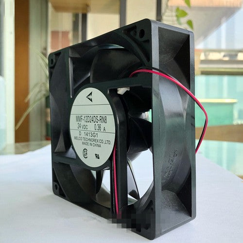 Mitsubishi MMF-12D24DS-RN8 24V 0.36A 12038 Yaskawa Inverter Fan 2-wire