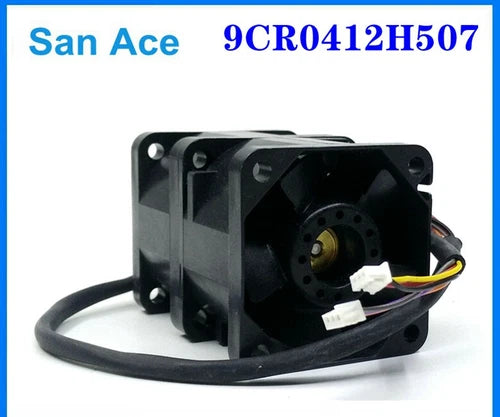 1PC  Industrial Computer Server Cooling Fan 4056 9CR0412H507 12V 0.72A