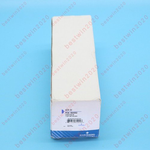 1PC  For Emerson ACK-22 ACK-22 check valve Fast Shipping