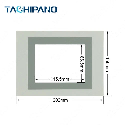 1SET for ESA VT505W00000N with Protective Film VT505W00000N Touch Screen Panel