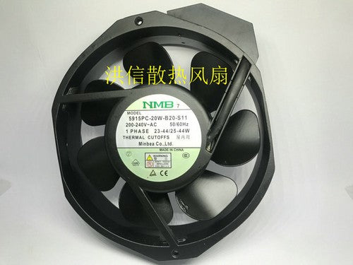 1 pcs NMB Fan 5915PC-20W-B20-S11 AC200-240V 25-44W 172*51*38MM iron leaf