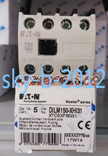 1 PCS DILM150-XHI31  Contactor    contacts