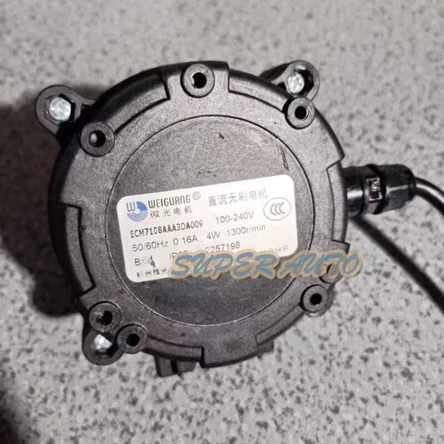 1Pcs   Brushless DC Motor 4W Display Case Fan Motor ECM7108AAA3DA009