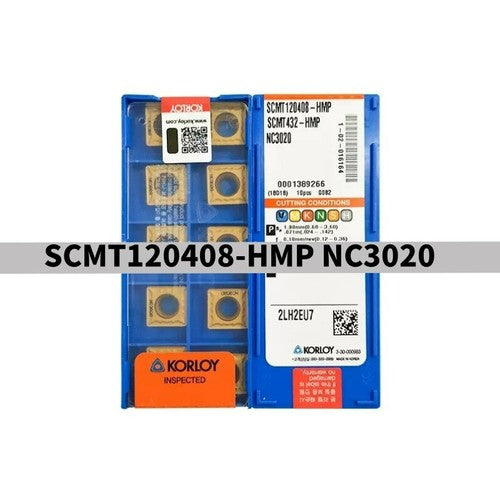 10Pcs/box KORLOY SCMT120408-HMP NC3020 SCNT432-HMP CNC Blade Carbide Insert