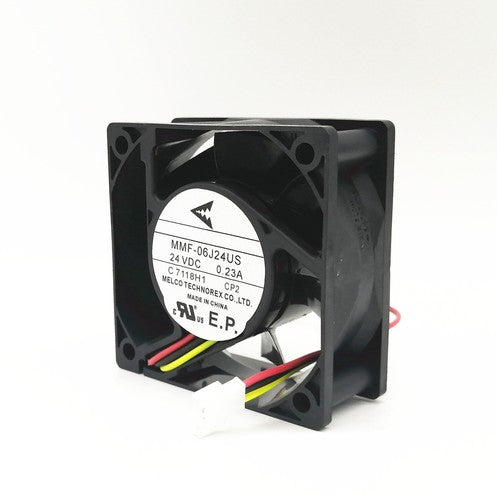 Mitsubishi MMF-06J24US -CP2 C7118H1 24VDC 0.23A 6CM 6025 3-pin cooling fan