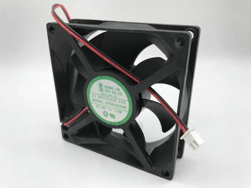 1PC   inverter cooling fan 2pin  DFB802524H 24V 3.6W 8CM 8025 80mm