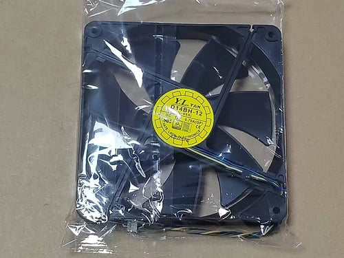 1PC  FAN  chassis power supply cooling fan   D14BH-12 12V 0.70A 14cm 14025