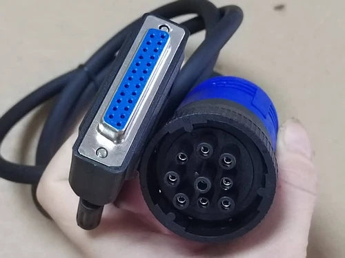 1X FIT FOR inline6 Round 9-Pin Connector Adapter Test Cable P/N 4919780