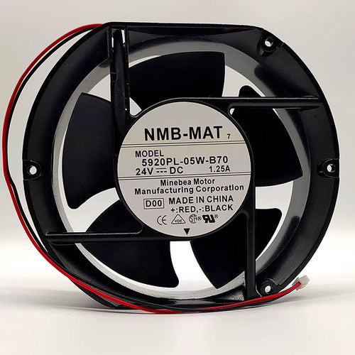 1 pcs NMB Fan 5920PL-05W-B70 DC 24V 1.25A 172*150*51MM aluminum frame fan 2 Wire
