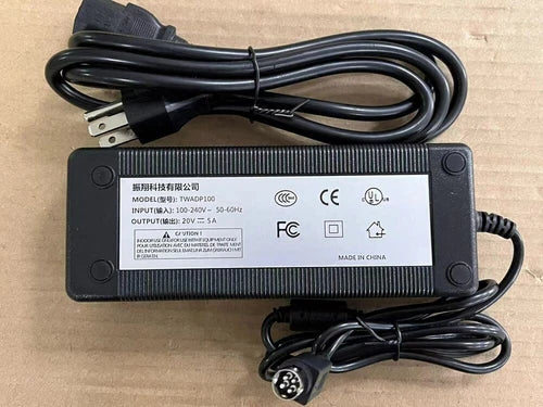 For power supply 4-pin plug adapter  GE LOGIQ e, LOGIQ i, LOGIQ Book GX, Vivid e