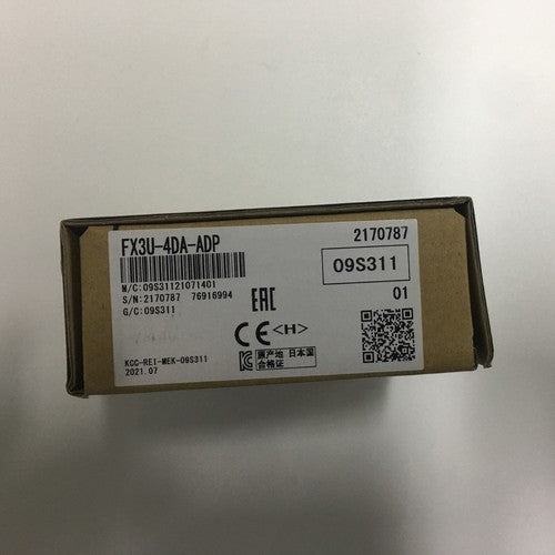 ONE  Mitsubishi in box FX3U-4DA-ADP PLC Module FX3U4DAADP 1 year warranty