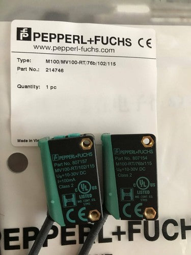 P+F M100/MV100-RT/76b/102/115 Sensor